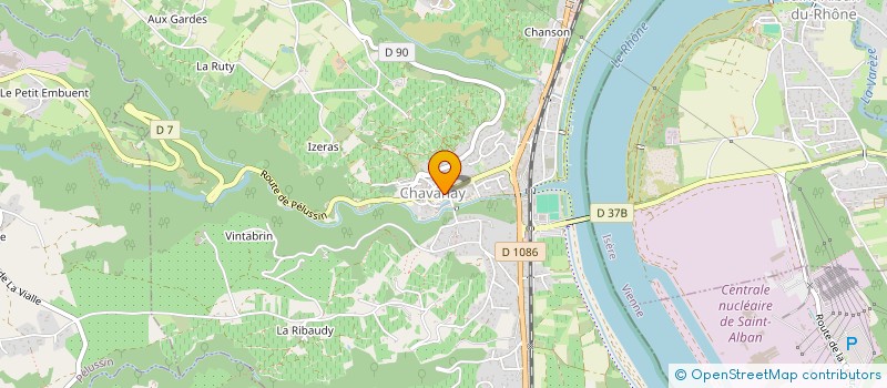 localisation de l'entreprise SOCIETE AMICALE DES SAPEURS POMPIERS DE CHAVANAY  CHAVANAY