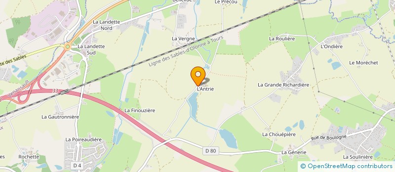 localisation de l'entreprise SOCIETE AMICALE DES SAPEURS-POMPIERS DE NIEUL LE DOLENT à NIEUL-LE-DOLENT