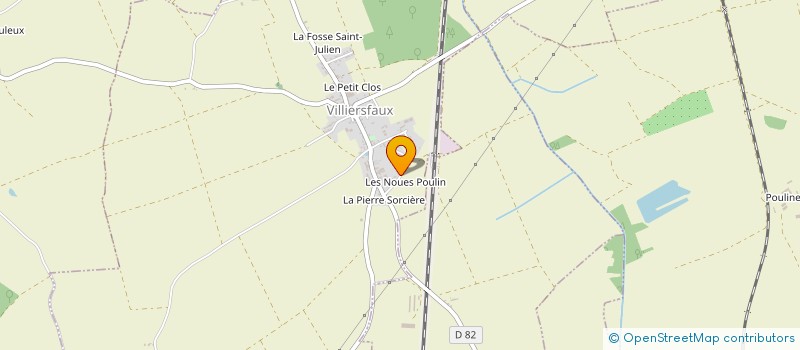 localisation de l'entreprise SOCIETE AMICALE DES SAPEURS POMPIERS DE ROCHAMBEAU  VILLIERS-SUR-LOIR