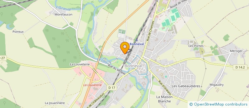 localisation de l'entreprise SOCIETE AMICALE ET SPORTIVE DES SAPEURS POMPIERS DE SANCHEVILLE à SANCHEVILLE