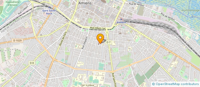 localisation de l'entreprise SOCIETE AMIENOISE DE RHUMATOLOGIE à AMIENS