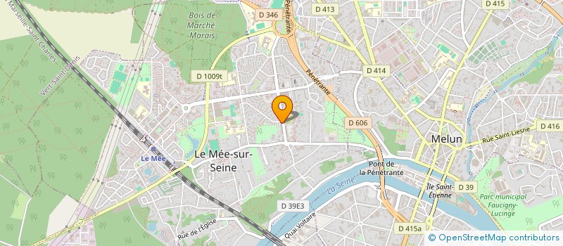 localisation de l'entreprise SOCIETE AMIN  LE MEE-SUR-SEINE