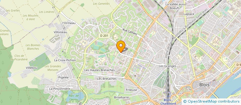 localisation de l'entreprise SOCIETE AMO à BLOIS