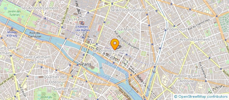 localisation de l'entreprise SOCIETE AMSEC à PARIS