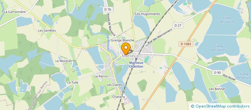 localisation de l'entreprise SOCIETE ANDRE à MARLIEUX