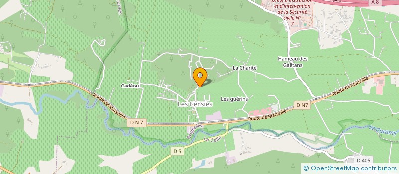 localisation de l'entreprise SOCIETE ANDRE CHAPES FLUIDES à VINS-SUR-CARAMY