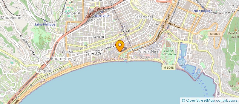 localisation de l'entreprise SOCIETE ANDRE ET PHILIPS à NICE