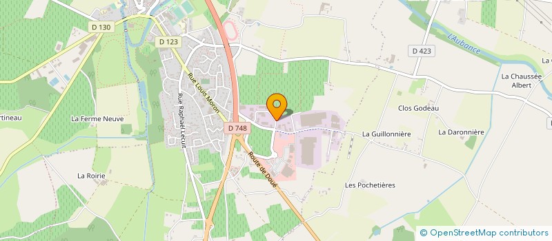 localisation de l'entreprise SOCIETE ANGEVINE D'APPLICATION DU FROID à BRISSAC LOIRE AUBANCE
