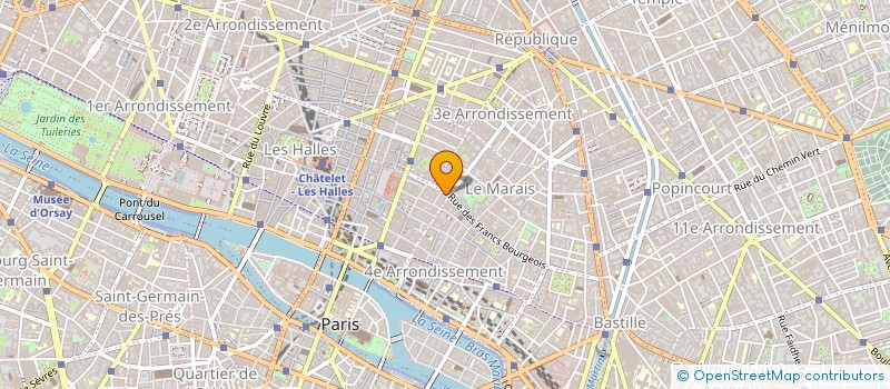 localisation de l'entreprise SOCIETE ANIM'ART à PARIS