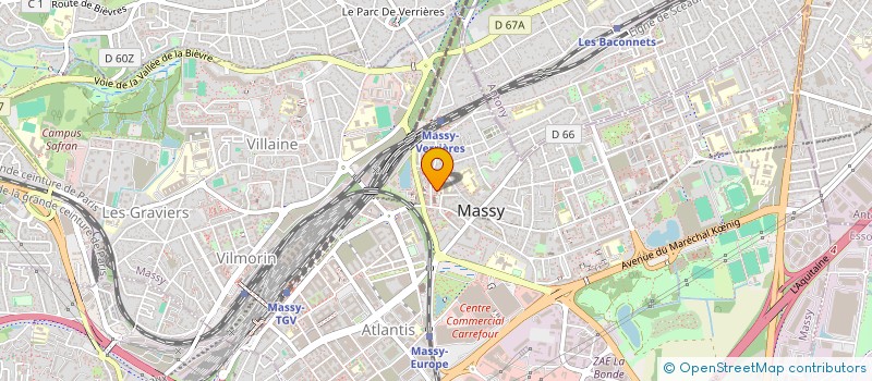 localisation de l'entreprise SOCIETE ANNE MACLOU à MASSY