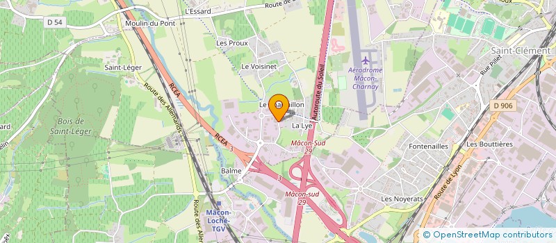 localisation de l'entreprise SOCIETE ANNEMASSIENNE DE GESTION DU STATIONNEMENT à CHARNAY-LES-MACON