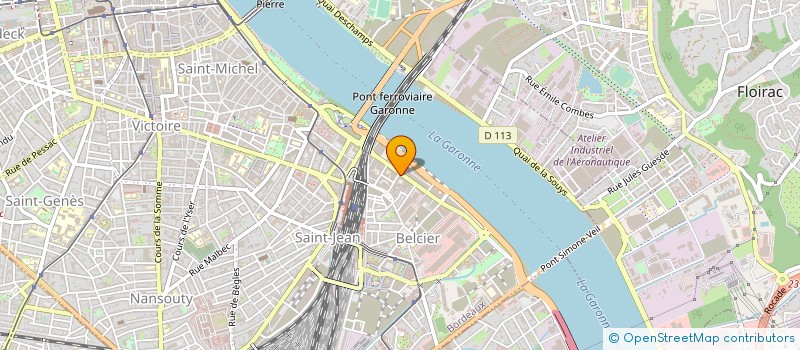 localisation de l'entreprise SOCIETE ANONYME CASTERA à BORDEAUX