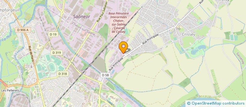 localisation de l'entreprise SOCIETE ANONYME COMALEC à CRISSEY