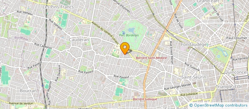 localisation de l'entreprise SOCIETE ANONYME D ARCHITECTURE FRANCAISE à BORDEAUX
