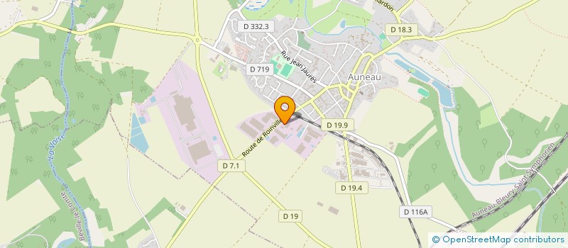localisation de l'entreprise SOCIETE ANONYME D'ECONOMIE MIXTE DE LA VILLE D'AUNEAU à AUNEAU-BLEURY-SAINT-SYMPHORIEN