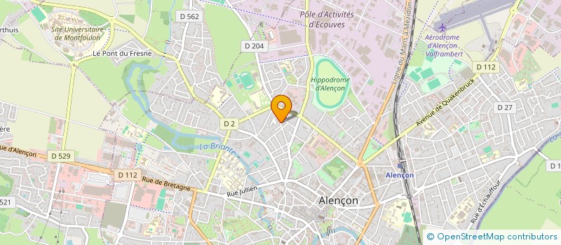 localisation de l'entreprise SOCIETE ANONYME DE COORDINATION DE L'HABITAT ORNAIS à ALENCON