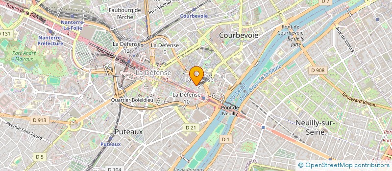 localisation de l'entreprise SOCIETE ANONYME DE PARTICIPATIONS à COURBEVOIE