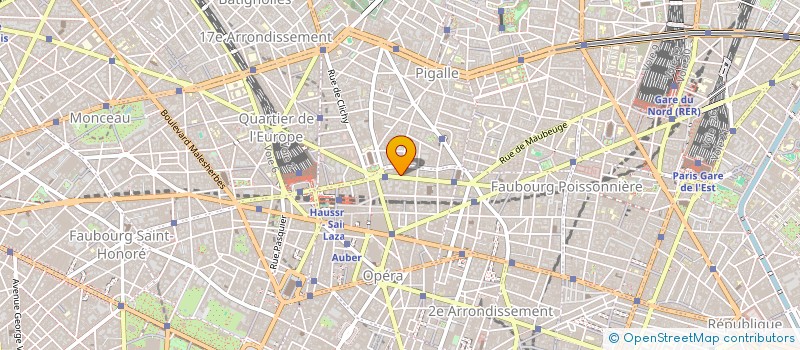 localisation de l'entreprise SOCIETE ANONYME DES IMMEUBLES DE L'AVENUE DE SAINT OUEN ET DU PASSAGE MONCEY  PARIS