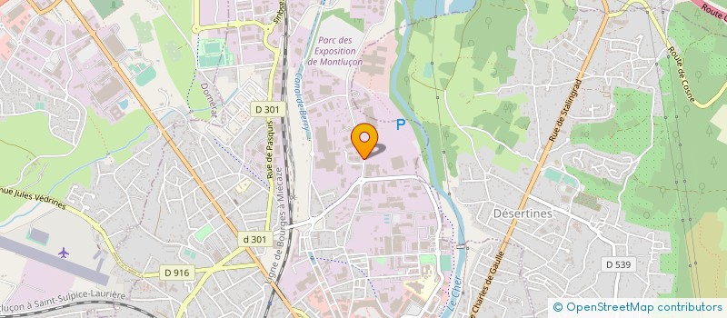 localisation de l'entreprise SOCIETE ANONYME DES TRANSPORTS SAUZET à MONTLUCON