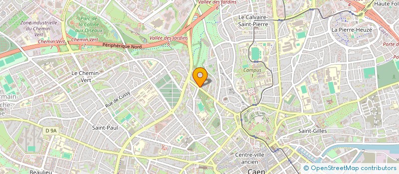 localisation de l'entreprise SOCIETE ANONYME DESCHAUX DE L'OUEST à CAEN