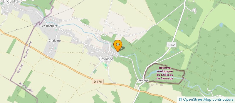 localisation de l'entreprise SOCIETE ANONYME DU CHATEAU DE SAUVAGE à EMANCE