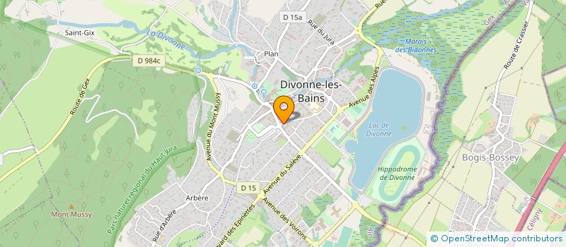 localisation de l'entreprise SOCIETE ANONYME INVEST-ASSUR à DIVONNE-LES-BAINS