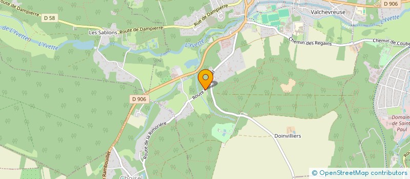 localisation de l'entreprise SOCIETE ANONYME LA CLINIQUE DE CHEVREUSE à CHEVREUSE