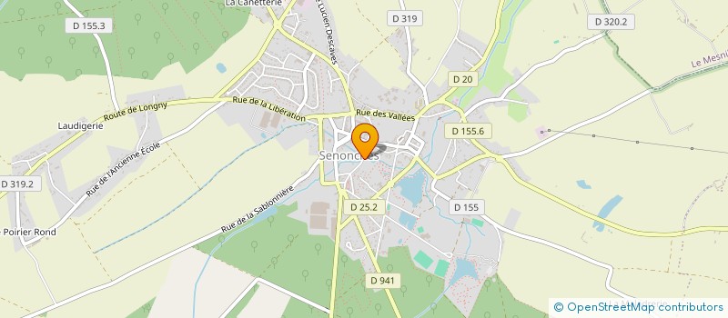 localisation de l'entreprise SOCIETE ANONYME QUANTA à SENONCHES
