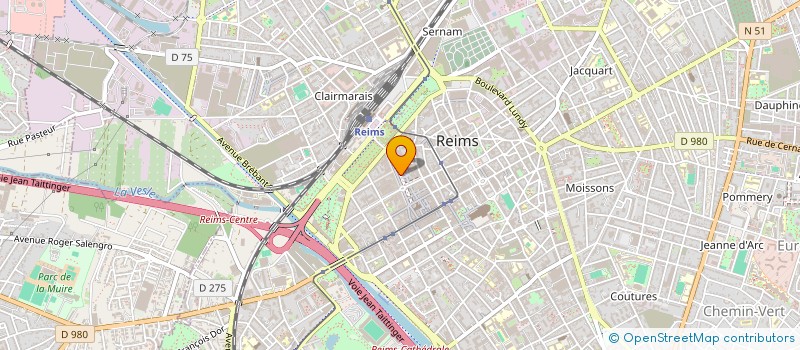 localisation de l'entreprise SOCIETE ANONYME RAVEL-MIRVAUX à REIMS