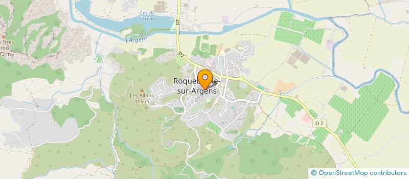 localisation de l'entreprise SOCIETE ANONYME ROQUEBRUNOISE DE GESTION EVENEMENTIELLE TOURISTIQUE  ROQUEBRUNE-SUR-ARGENS
