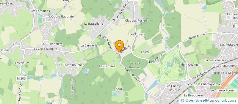 localisation de l'entreprise SOCIETE ANONYME TRAVOUILLON  SAINT-GENOUPH