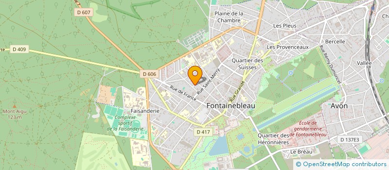 localisation de l'entreprise SOCIETE ANONYME VINYCUIR  FONTAINEBLEAU
