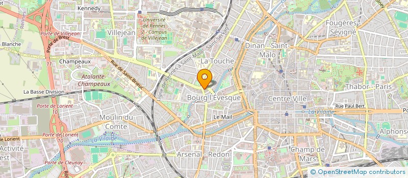 localisation de l'entreprise SOCIETE ANRO à RENNES