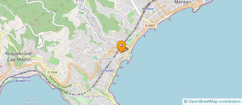 localisation de l'entreprise SOCIETE ANSTETT VLADIMIRA à ROQUEBRUNE-CAP-MARTIN