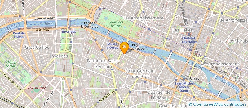 localisation de l'entreprise SOCIETE ANTICA  PARIS