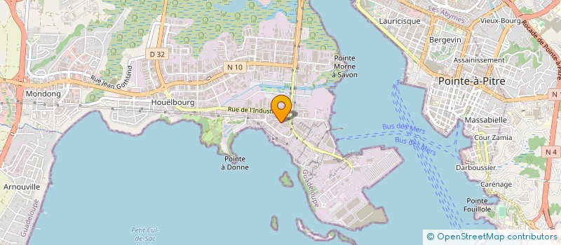 localisation de l'entreprise SOCIETE ANTILLAISE DE SECURITE à BAIE-MAHAULT
