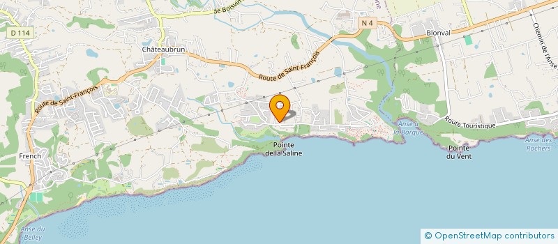 localisation de l'entreprise SOCIETE ANTILLAISE DE SERVICES AUX ENTREPRISES ET AUX PARTICULIERS à SAINTE-ANNE