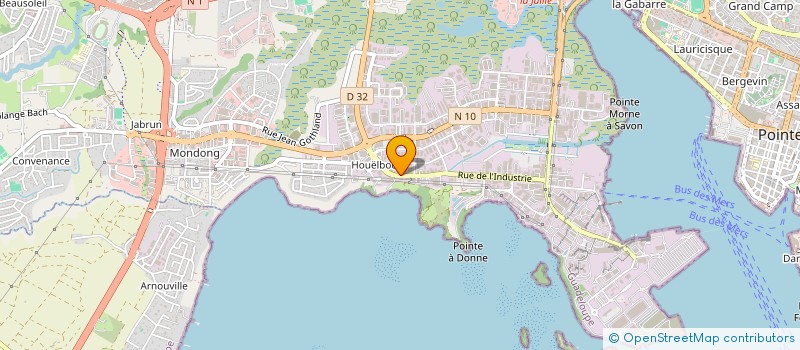 localisation de l'entreprise SOCIETE ANTILLAISE MUSIC ENTERTAINEMENT GROUP  BAIE-MAHAULT