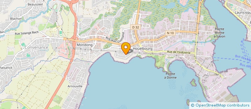 localisation de l'entreprise SOCIETE ANTILLES GUYANE D'INVESTISSEMENT ET DE PARTICIPATIONS à BAIE-MAHAULT