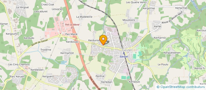 localisation de l'entreprise SOCIETE ANTOINE DELAGARDE  GUIDEL