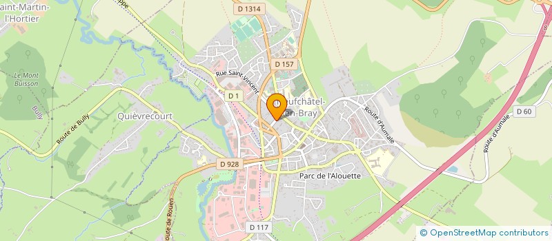 localisation de l'entreprise SOCIETE APICOLE DE HAUTE NORMANDIE à NEUFCHATEL-EN-BRAY