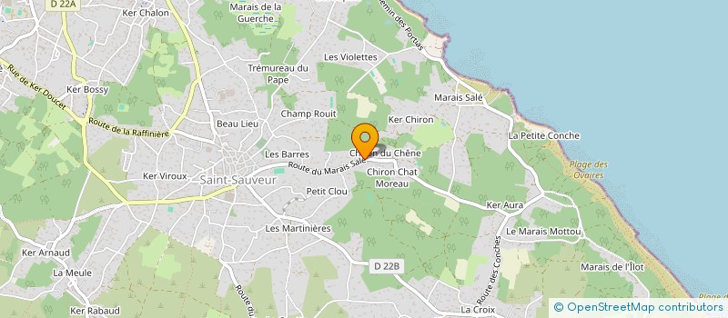 localisation de l'entreprise SOCIETE AQUACOLE INSULAIRE à L'ILE-D'YEU