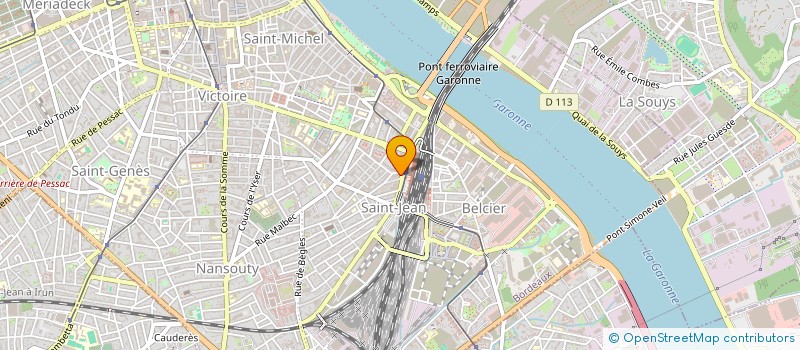 localisation de l'entreprise SOCIETE AQUITAINE DE JEUX AUTOMATIQUES à BORDEAUX