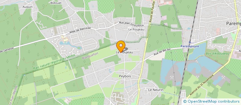 localisation de l'entreprise SOCIETE AQUITAINE ET DE GESTION ET DE PLACEMENTS à BLANQUEFORT