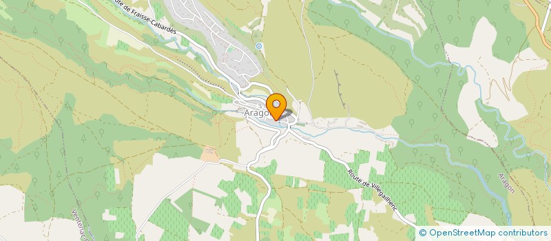 localisation de l'entreprise SOCIETE ARAGONAISE DE DEVELOPPEMENT  ARAGON