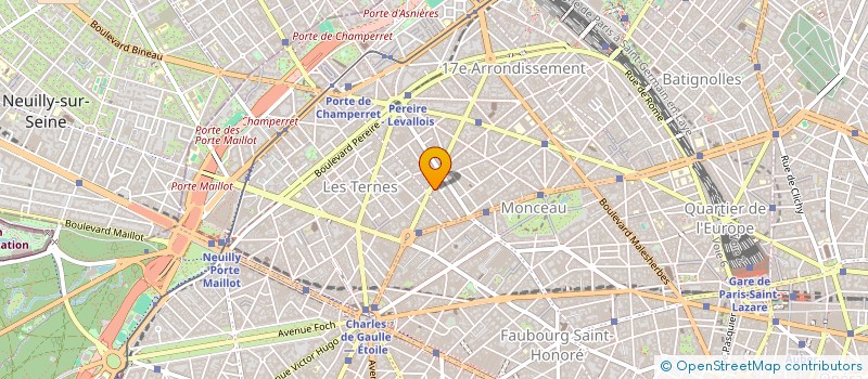 localisation de l'entreprise SOCIETE ARAUMAT à NEUILLY-SUR-SEINE