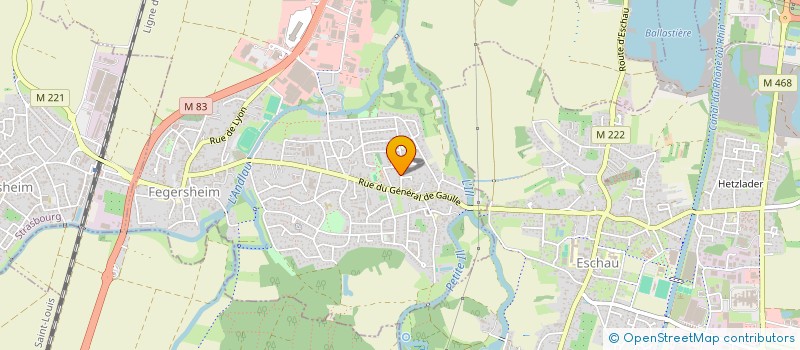 localisation de l'entreprise SOCIETE ARBORICULTURE ET FLEURISSEMENT, NATURE ET ENVIRONNEMENT DE LIPSHEIM  LIPSHEIM