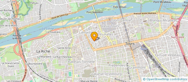 localisation de l'entreprise SOCIETE ARC EN CIEL à TOURS
