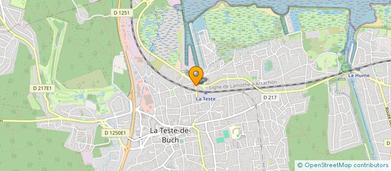 localisation de l'entreprise SOCIETE ARCACHONNAISE TECHNIQUE DE FINANCEMENT à LA TESTE-DE-BUCH