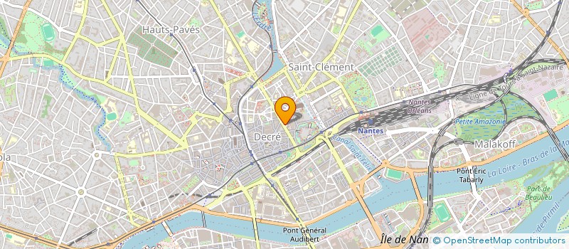 localisation de l'entreprise SOCIETE ARCADIA à NANTES